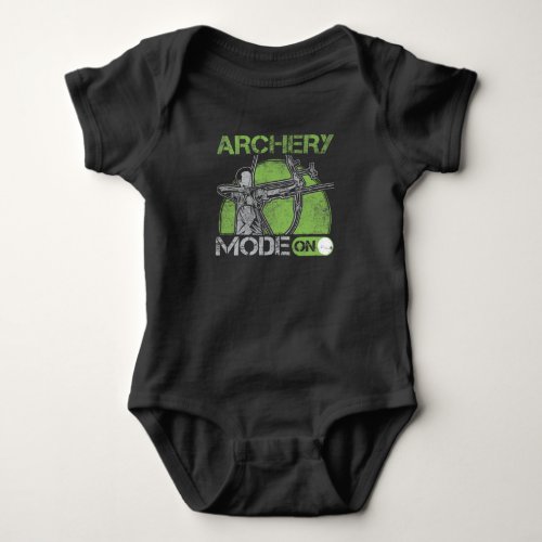 Archery Fan Bow Shooting Sport lover Baby Bodysuit