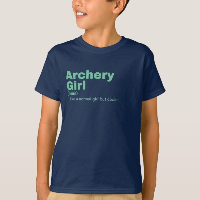Archery Girl - Archery T-Shirt (Front)