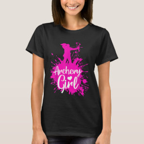 Archery Girl Womens Love Bow Hunting Cute Archer T-Shirt