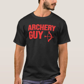 Archery Guy Bow Hunting Archery Archer Hunter Men  T-Shirt