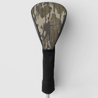 Archery hunting bottomland camo bow hunting golf head cover