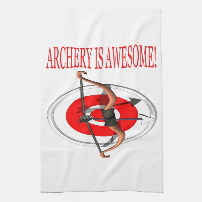 Archery Is Awesome Towel (Vertical)