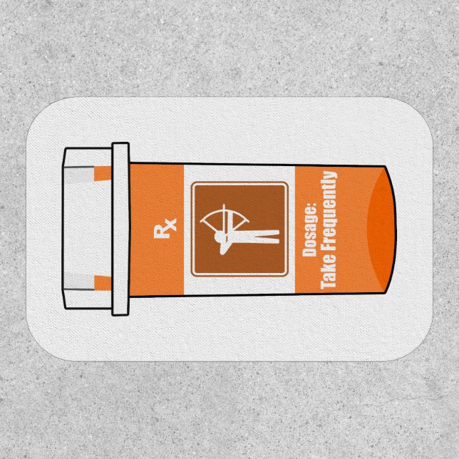 Archery Is My Drug Patch (Front)