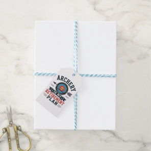 Archery Is My Retirement Plan Archer Gift Tags