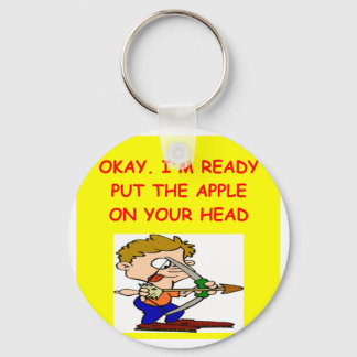 ARCHERY joke Keychain
