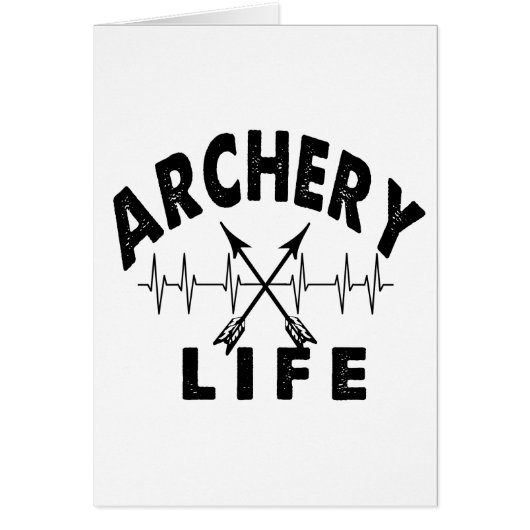 Archery Life Cards (Front)