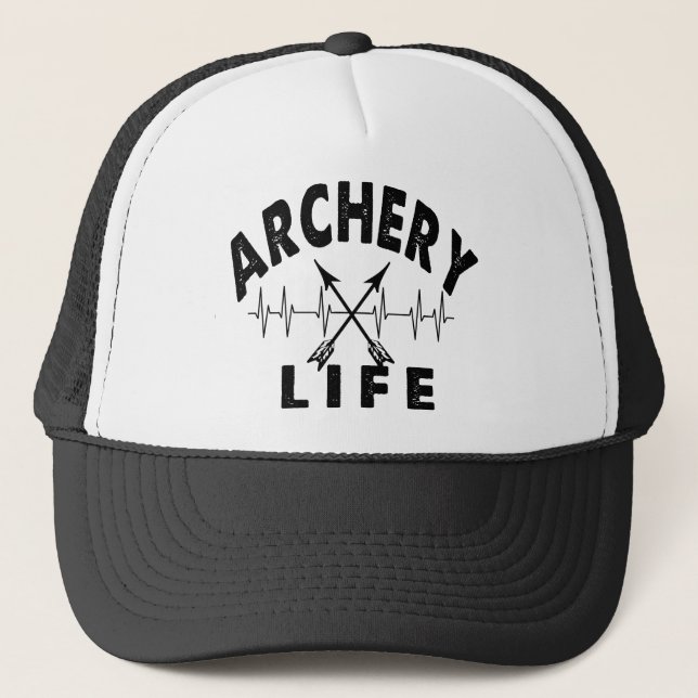 Archery Life Trucker Hat (Front)