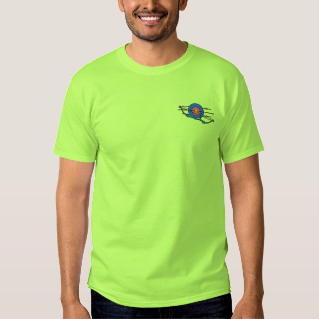 Archery Logo Embroidered T-Shirt (Front)
