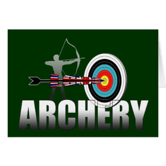 Archery London Target Archers artwork Cards