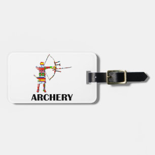 Archery Luggage Tag