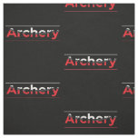 Archery Minimalist Modern Art - Graphic Arch  Fabric