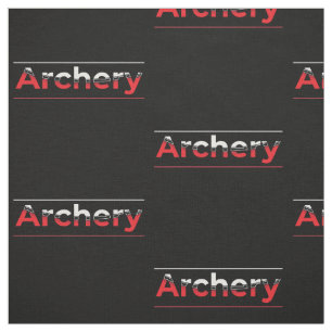 Archery Minimalist Modern Art - Graphic Arch Fabric