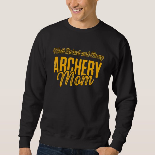 Archery Mom Mother 38 Sweatshirt (Front)