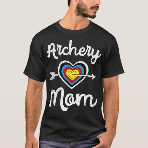 Archery Mom  Mothers Day Bowhunter Archer Bowman B T_Shirt