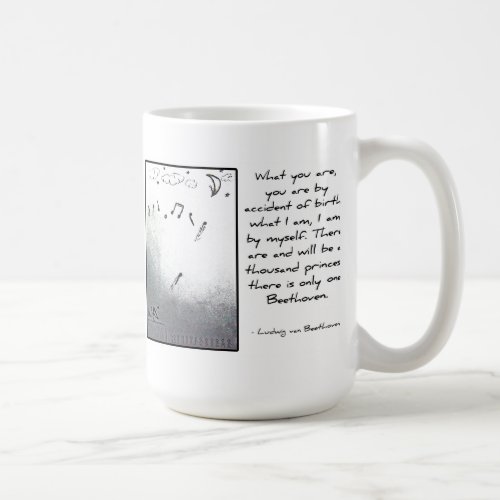 Archery Moonlight Sonata Quote Mug by Doodle Max