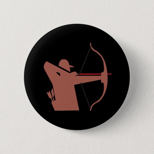 Archery Pinback Button (Front)