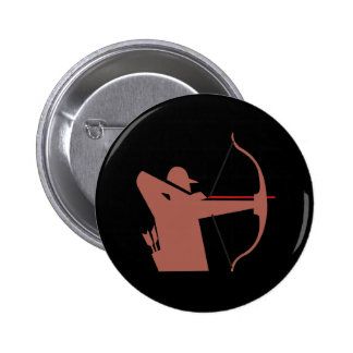Archery Bow Buttons & Pins | Zazzle