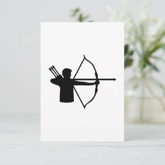 Archery player (Standing Front)