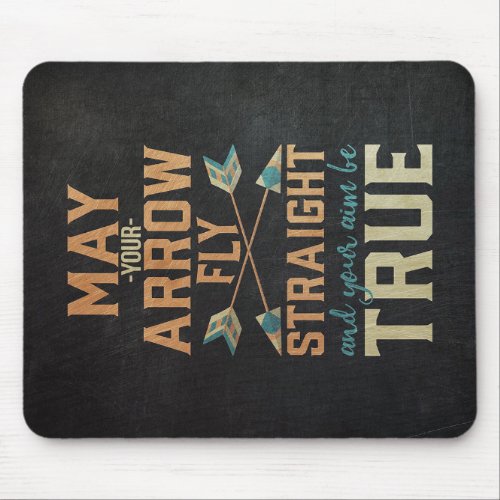 Archery Quote  Archery Blanket Mouse Pad