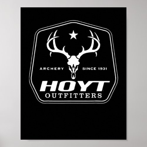Archery Since 1931 Hoyt Outters Christmas Gift Poster