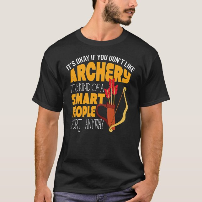 Archery Smart People Sport Arrow Bow Kid Women T-Shirt (Front)