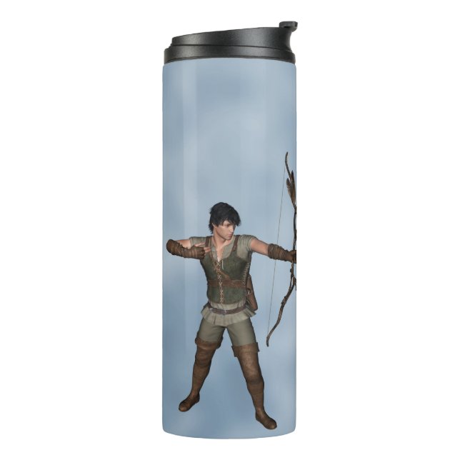 Archery Sport archer hunter Personalize Thermal Tumbler (Rotated Left)