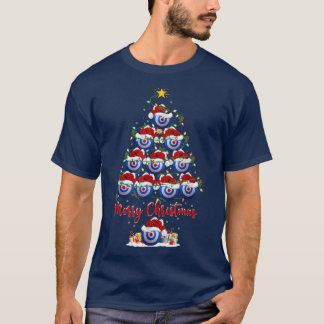 Archery Sports Lover Matching Santa Archery Christ T-Shirt