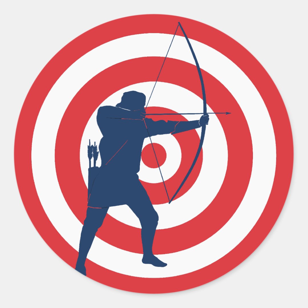 Archery Sticker | Zazzle