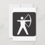 Archery Symbol Invitations