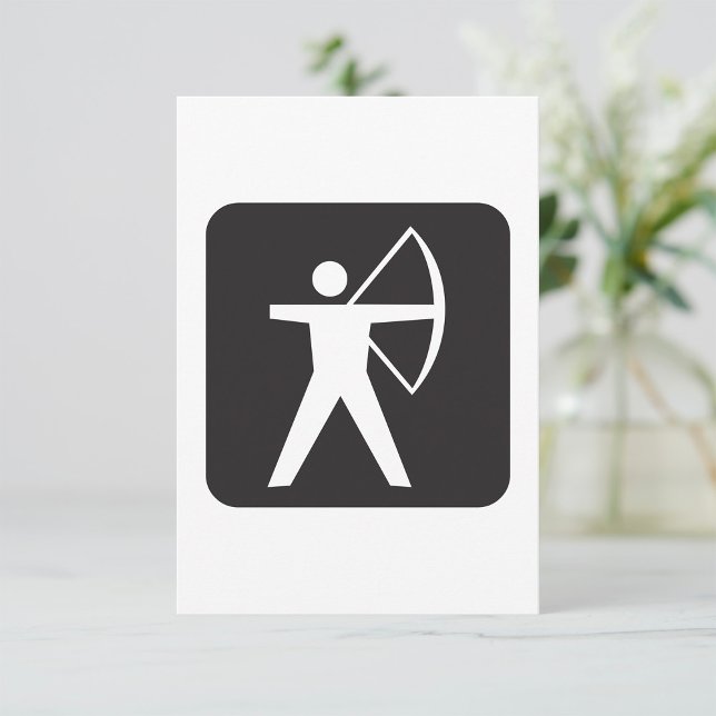 Archery Symbol Invitations (Creator Uploaded)