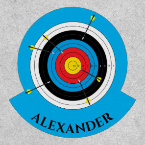 Archery Target and Arrows Patch