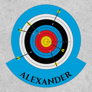 Archery Target and Arrows Patch