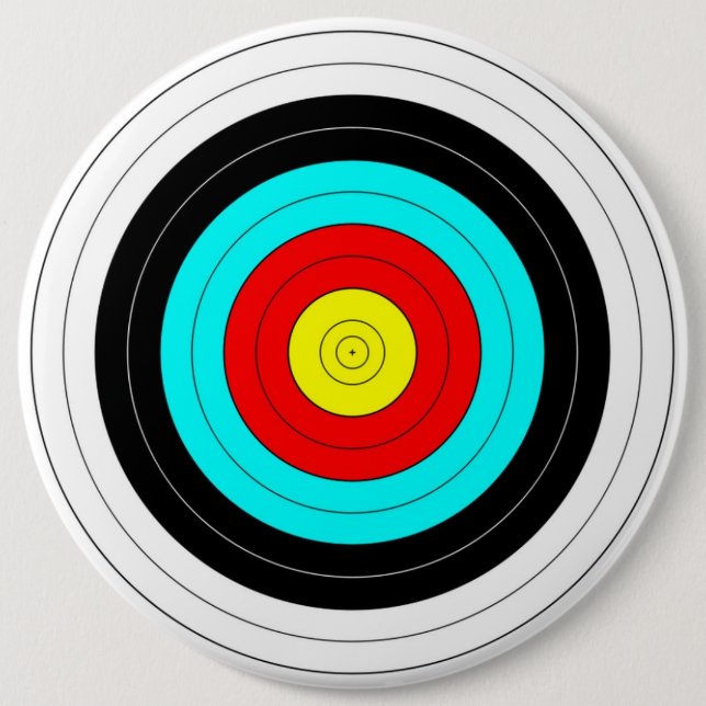 Archery Target Button (Front)