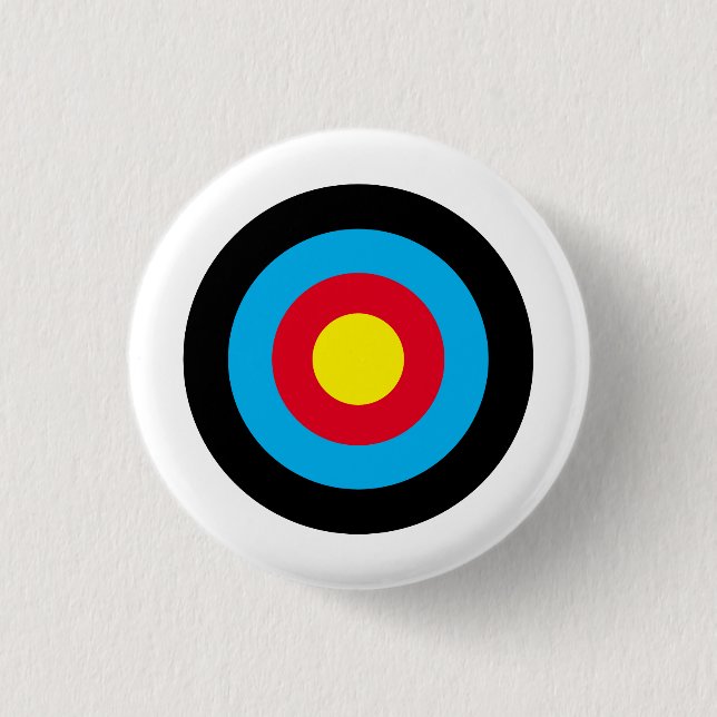 Archery Target Button (Front)