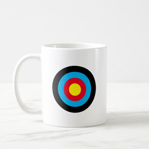 Archery Target Coffee Mug