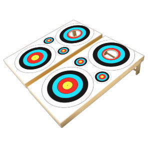 Archery Target Cornhole Set