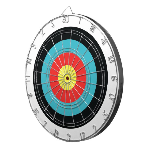 Archery Target Dart Board (Front Right)
