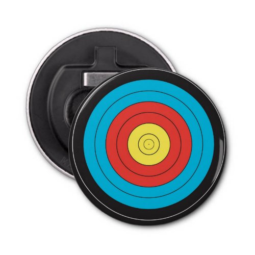 Archery Target design gifts and products Bottle Opener