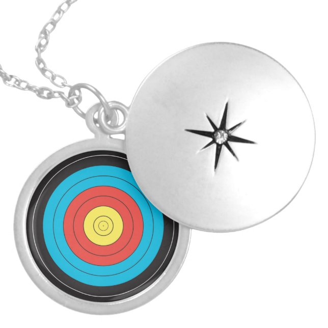 "Archery Target" design jewelry (Front)
