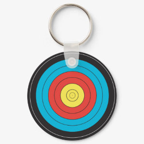 "Archery Target" design jewelry Keychain