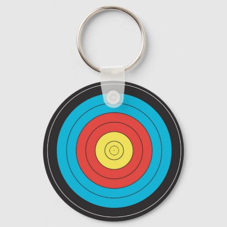 "archery Target" Design Jewelry Keychain
