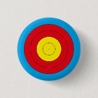 Archery target for recurve bow (FITA 20 cm)