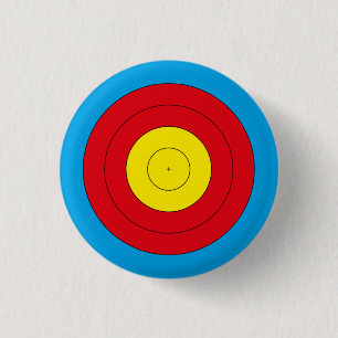 Archery target for recurve bow (FITA 20 cm) Button