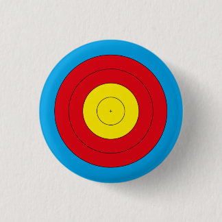 Archery target for recurve bow (FITA 20 cm) Button