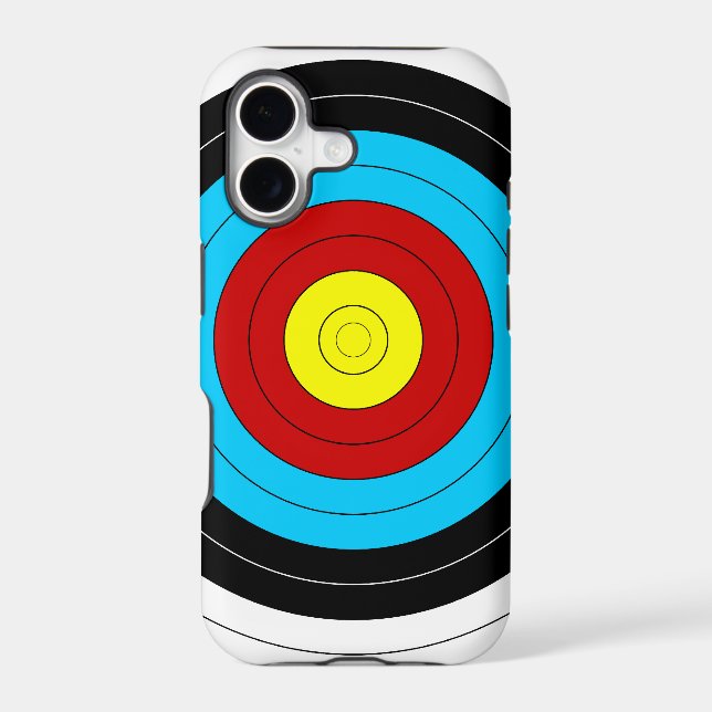 Archery Target Iphone Case (Back)