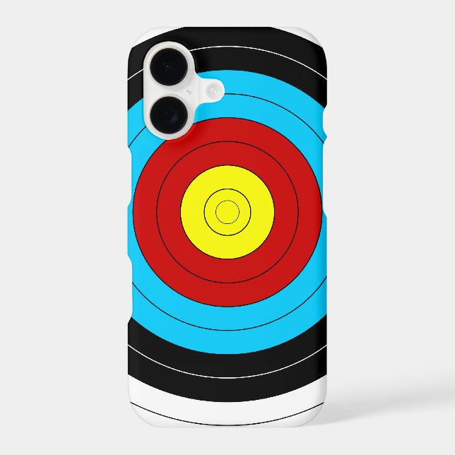 Archery Target Iphone Case (Back)