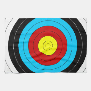 Archery Target Kitchen Towel