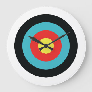 Archery Target Large Clock