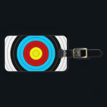 Archery Target Luggage Tag<br><div class="desc">Archery Target</div>