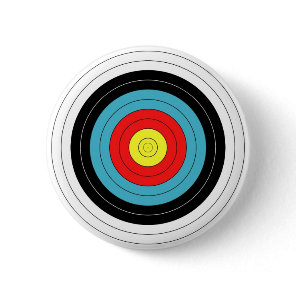 ARCHERY TARGET Pin / Button Badge